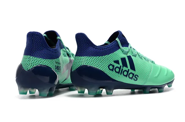 Adidas X Green Navy Correa Baja Perforada Sintética Superior Tierra Firme Zapatos de Fútbol 10