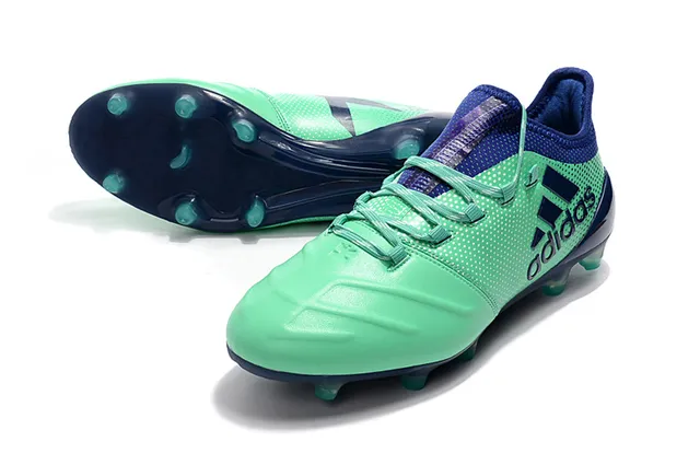 Adidas X Green Navy Correa Baja Perforada Sintética Superior Tierra Firme Zapatos de Fútbol 12