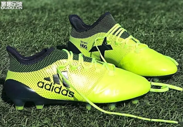 Adidas X Green Navy Correa Baja Perforada Sintética Superior Tierra Firme Zapatos de Fútbol 17