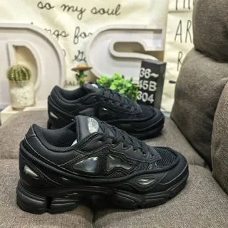 Adidas x Raf Simons Ozweego Black Chunky Sneakers