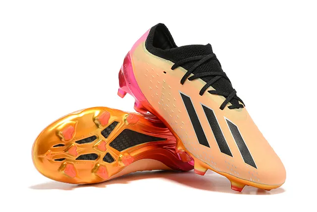 Adidas X Speedflow Gradient Pink Orange Firm-Ground Soccer Shoes 6