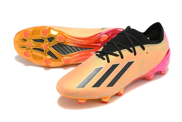 Adidas X Speedflow Gradient Pink Orange Firm-Ground Soccer Shoes 7