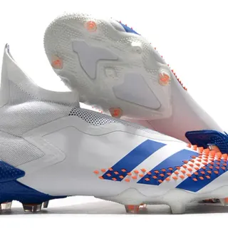 Adidas X Speedflow White Blue Orange Firm-Ground Soccer Shoes