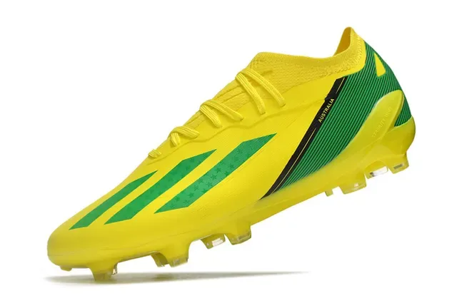 Adidas X Speedflow Yellow Green Australia Firm-Ground Soccer Shoes 3