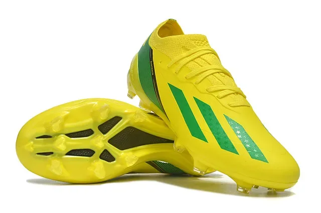 Adidas X Speedflow Yellow Green Australia Firm-Ground Soccer Shoes 4