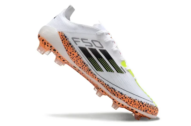 Adidas X Speedportal White Orange Speckle Firm-Ground Soccer Shoes 2