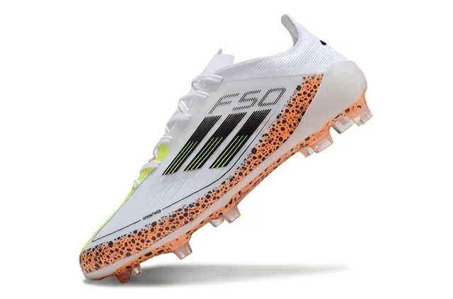 Adidas X Speedportal White Orange Speckle Firm-Ground Soccer Shoes 3