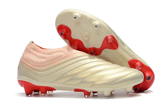 Adidas Tênis de Futebol Amarelos com Colar de Malha Tipo Meia, Cage de Meio Pé Moldada com Costelas, para Gramado Firme 2