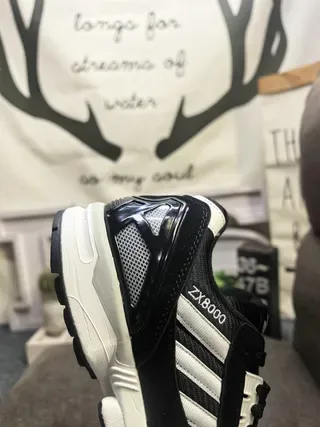 Adidas ZX8000 Black White Lifestyle Sneakers 3
