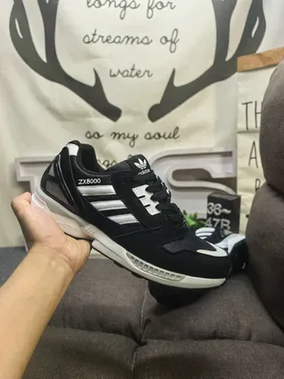 Adidas ZX8000 Black White Lifestyle Sneakers 5