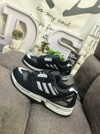 Adidas ZX8000 Black White Lifestyle Sneakers 7