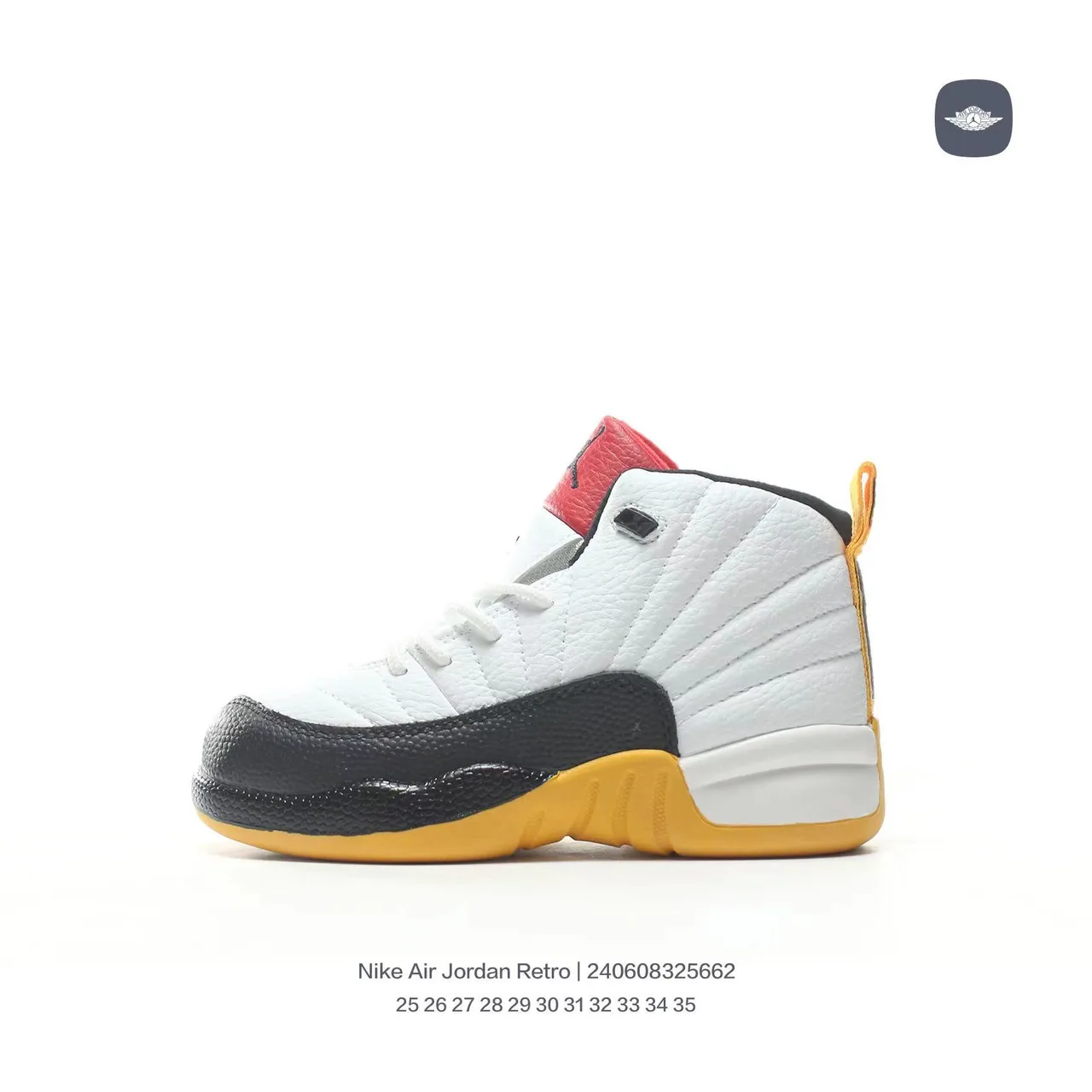 Tênis de basquete Air Jordan 12 preto e rosa 6