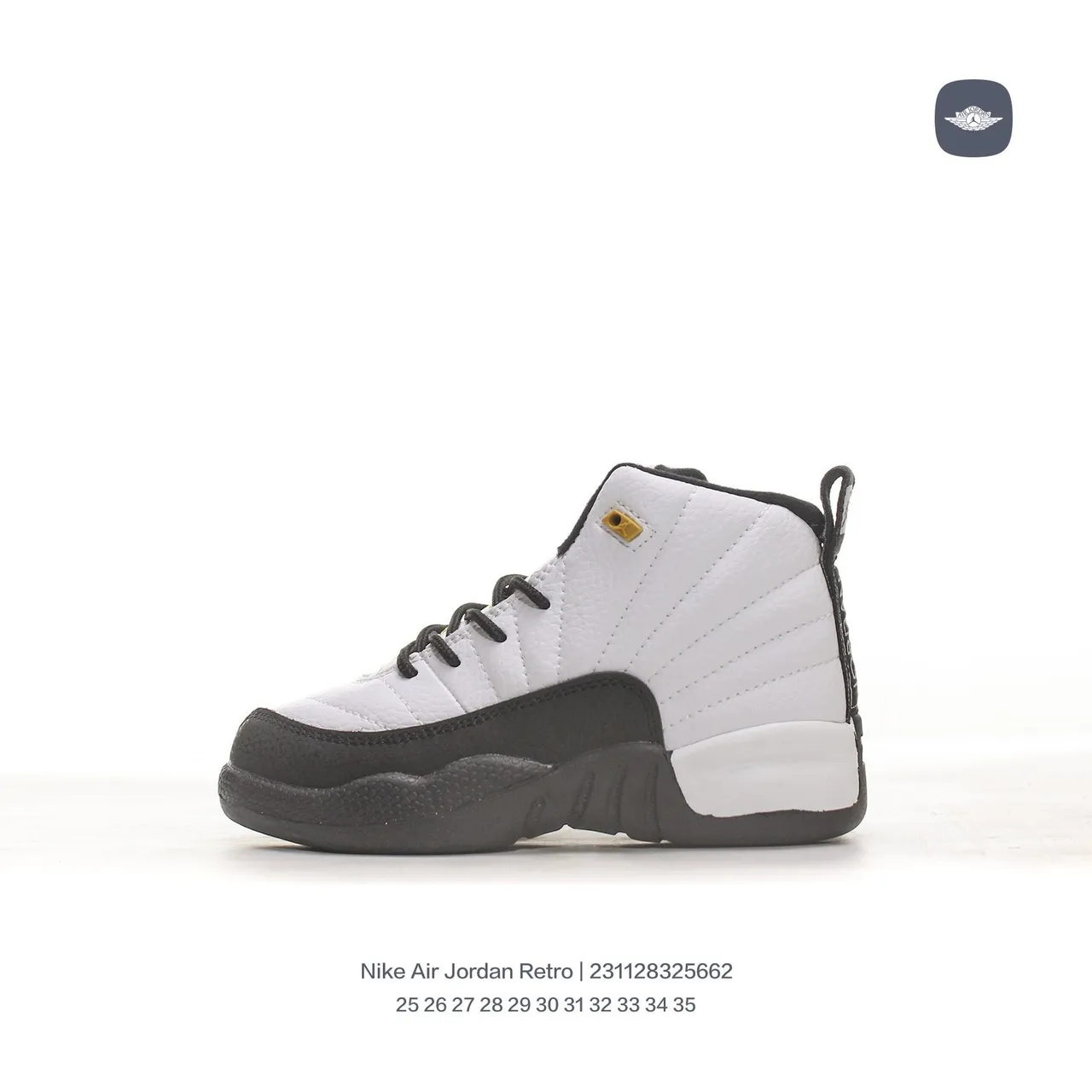 Tênis de basquete Air Jordan 12 preto e rosa 11