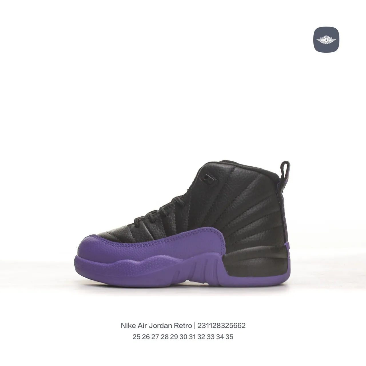 Tênis de basquete Air Jordan 12 preto e rosa 21