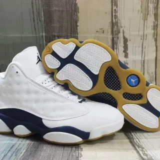 Air Jordan 13 White Navy Gum Tênis de Basquete
