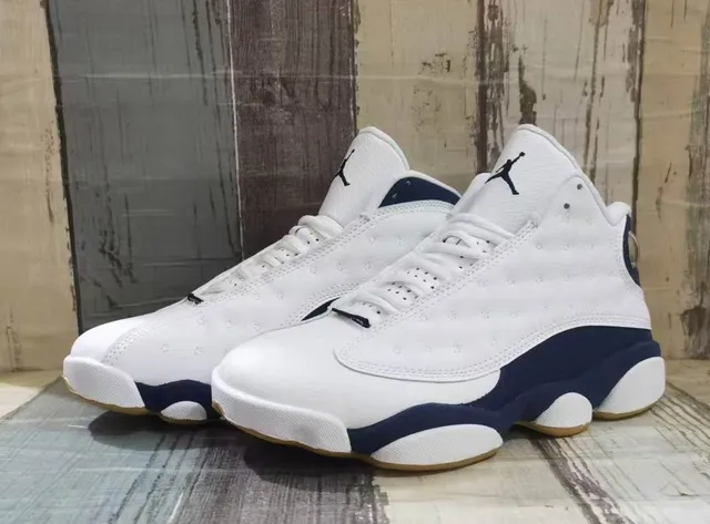 Air Jordan 13 White Navy Gum বাস্কেটবল জুতো 2