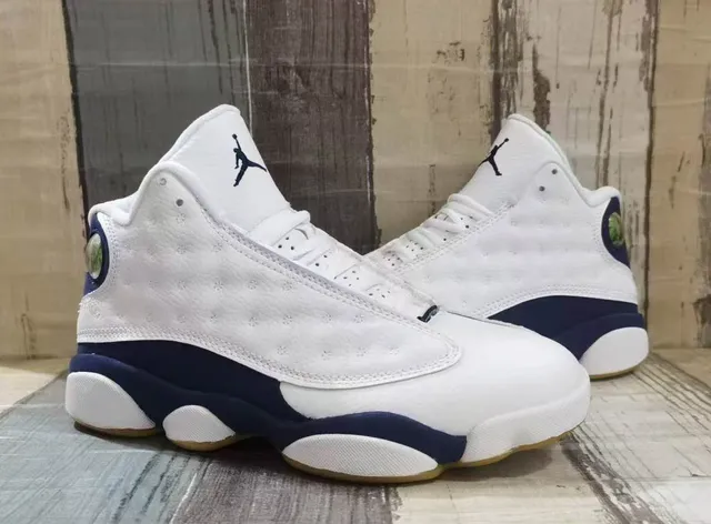 Air Jordan 13 White Navy Gum বাস্কেটবল জুতো 4
