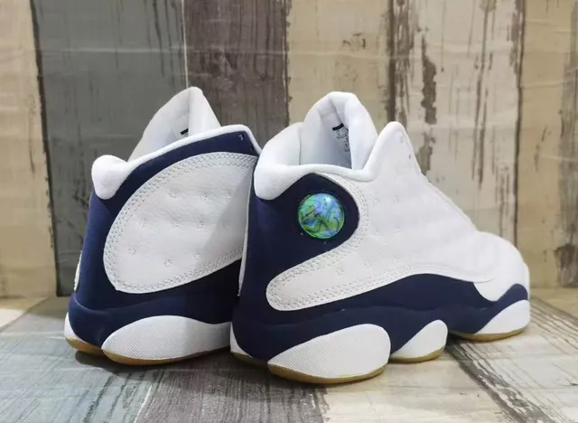 Air Jordan 13 White Navy Gum বাস্কেটবল জুতো 5