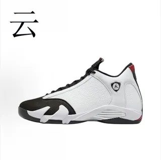 Chaussures de basketball Air Jordan 14 bleu royal noir blanc 2