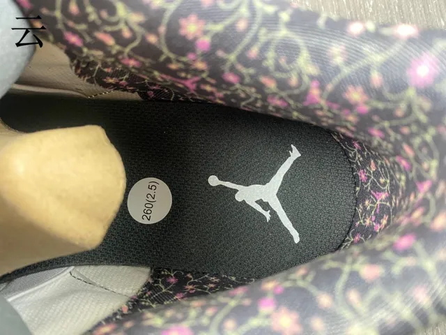 Zapatillas de baloncesto Air Jordan 3 blanco melocotón con estampado de elefante 8
