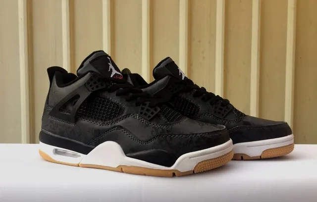 Tênis de basquete Air Jordan 4 Black Gum 2
