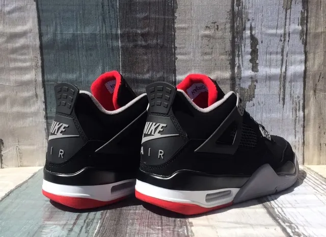 Tênis de basquete Air Jordan 4 Retro Black Cement 4