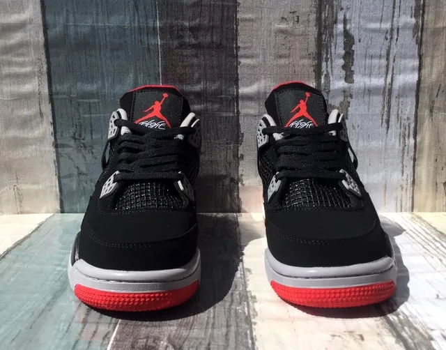 Tênis de basquete Air Jordan 4 Retro Black Cement 5