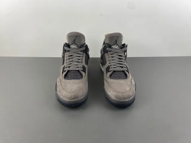Air Jordan 4 Taupe Suede Basketball Shoes 11