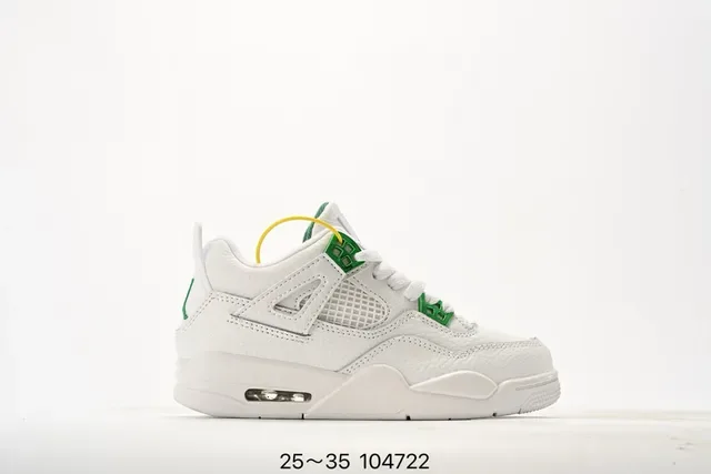 Tênis lifestyle Air Jordan 4 branco e azul 13
