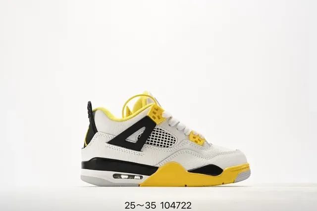 Tênis lifestyle Air Jordan 4 branco e azul 21
