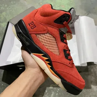 Air Jordan 5 Red Black Flame বাস্কেটবল জুতো