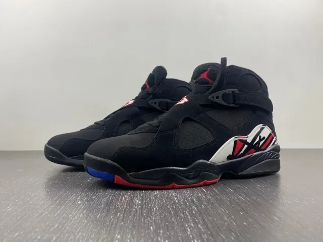Air Jordan 8 কালো লাল নীল হলুদ বাস্কেটবল জুতো 2