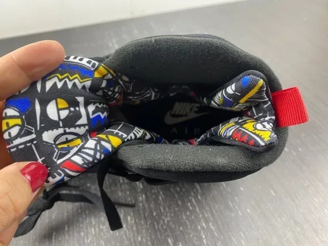 Air Jordan 8 কালো লাল নীল হলুদ বাস্কেটবল জুতো 10