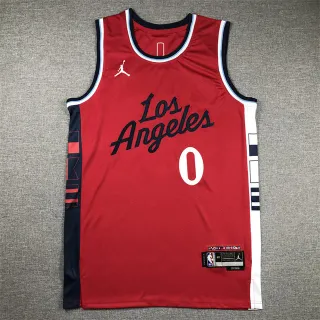 Air Jordan लॉस एंजेल्स सिटी एडिशन लाल जर्सी
