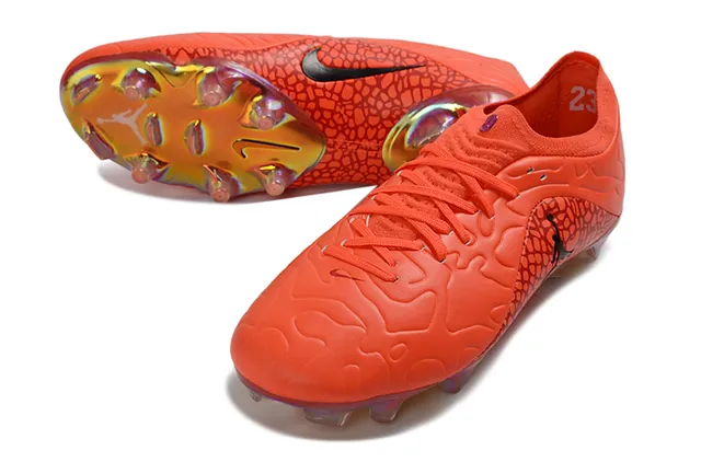 Air Jordan Phantom GT Orange Chaussures de Football Firm-Ground 13