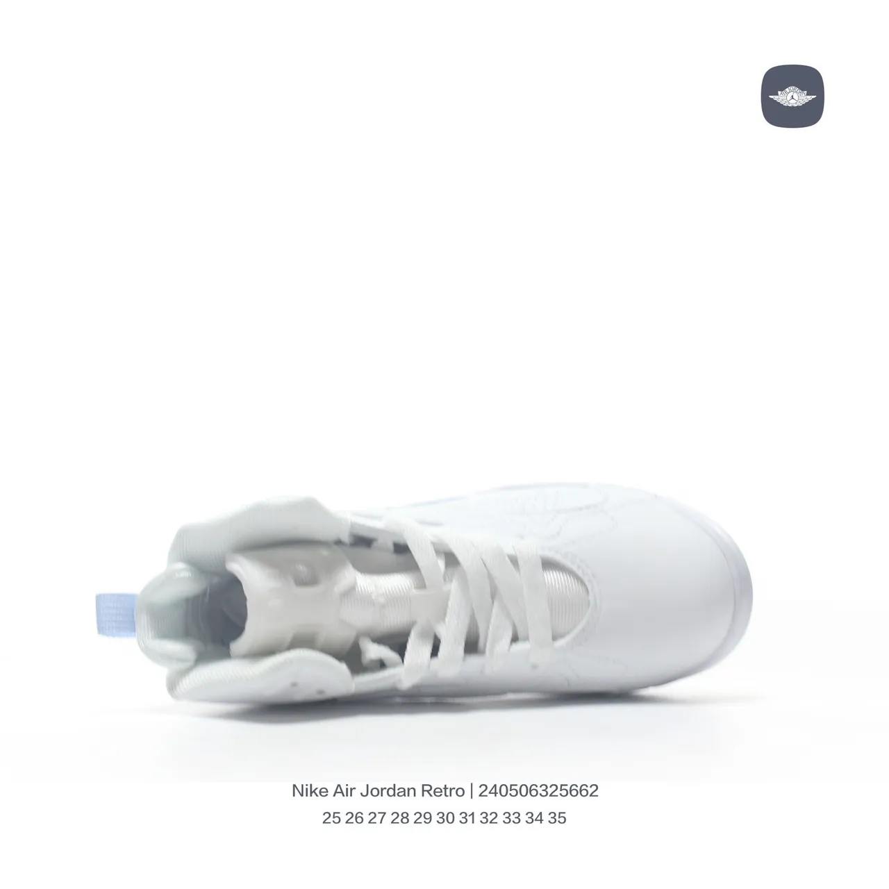 Air Jordan Retro 7 White Light Blue Basketball Shoes 6