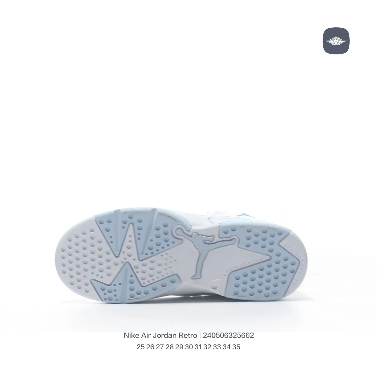 Air Jordan Retro 7 White Light Blue Basketball Shoes 8