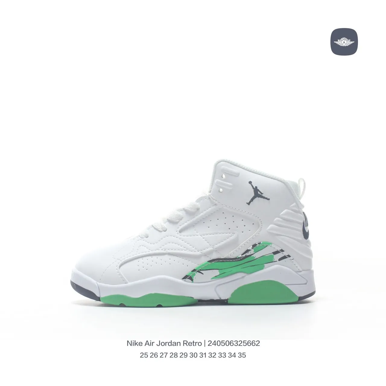 Air Jordan Retro 7 White Light Blue Basketball Shoes 16