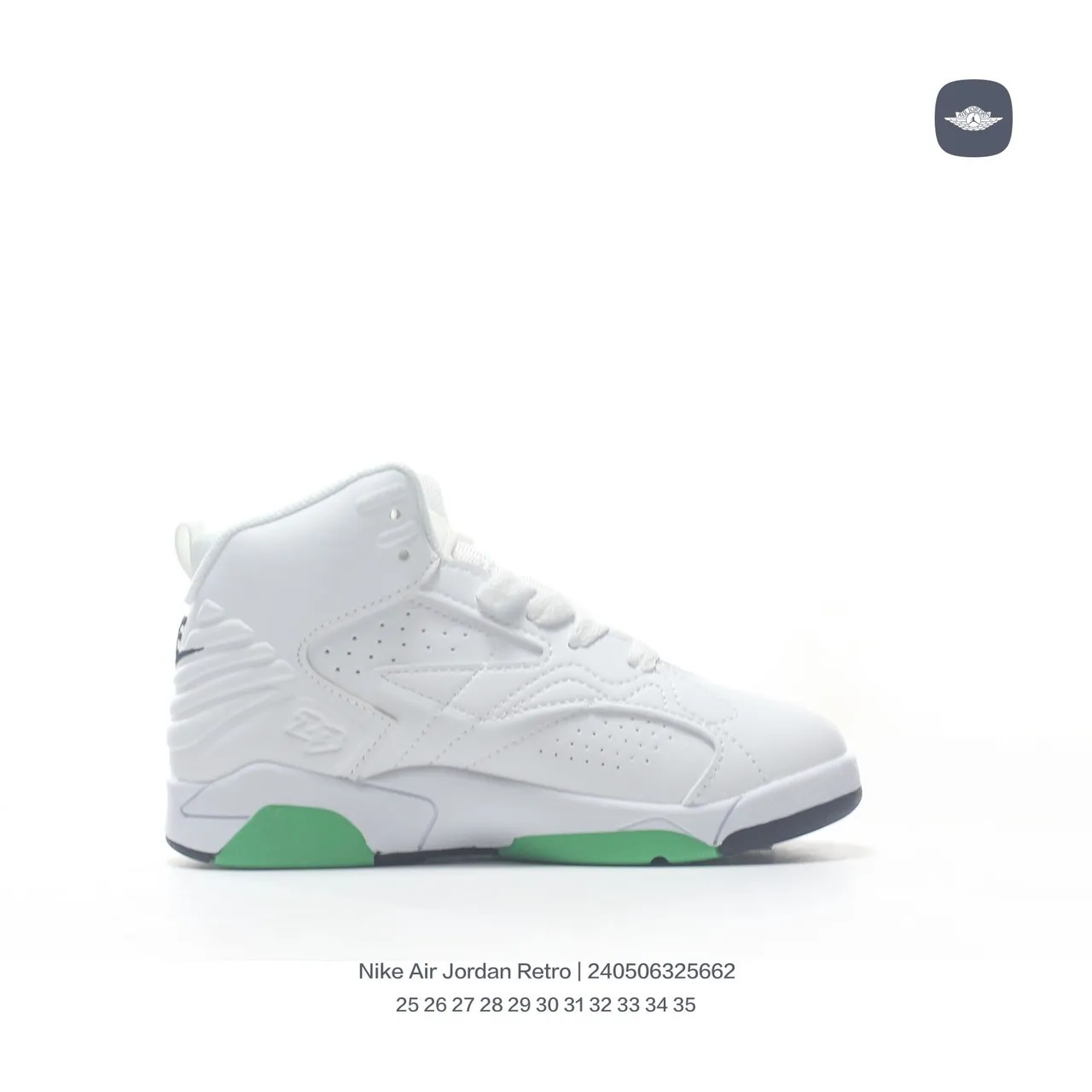 Air Jordan Retro 7 White Light Blue Basketball Shoes 17