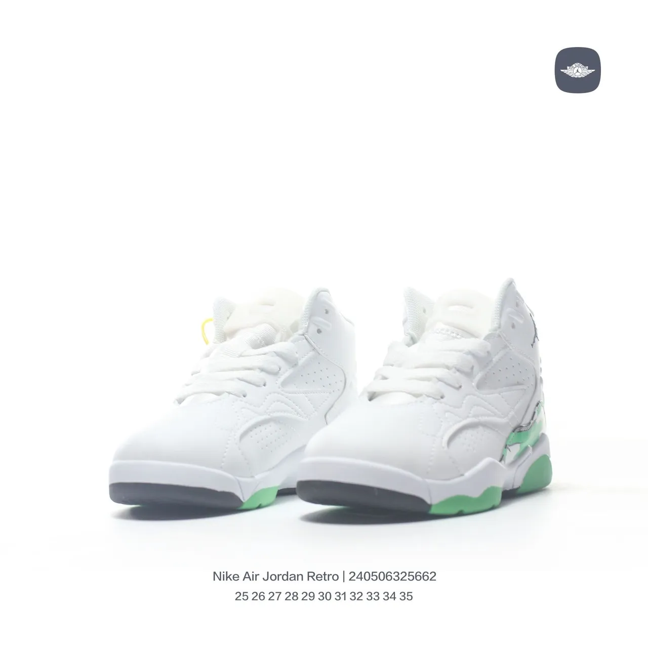 Air Jordan Retro 7 White Light Blue Basketball Shoes 19