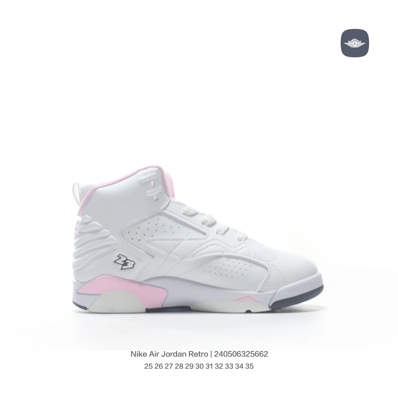 Air Jordan Retro 7 White Light Blue Basketball Shoes 24