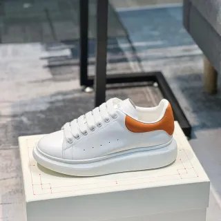 Alexander McQueen Oversized Sneaker White Orange Lifestyle Sneakers
