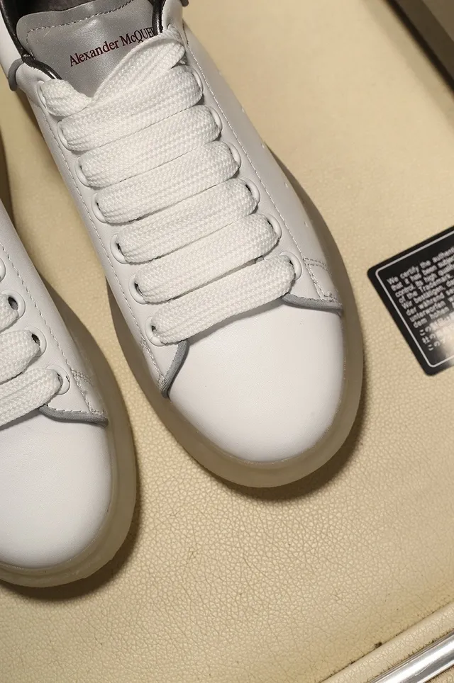 Alexander McQueen Oversized Sneaker White Translucent Sole Lifestyle Sneakers 2