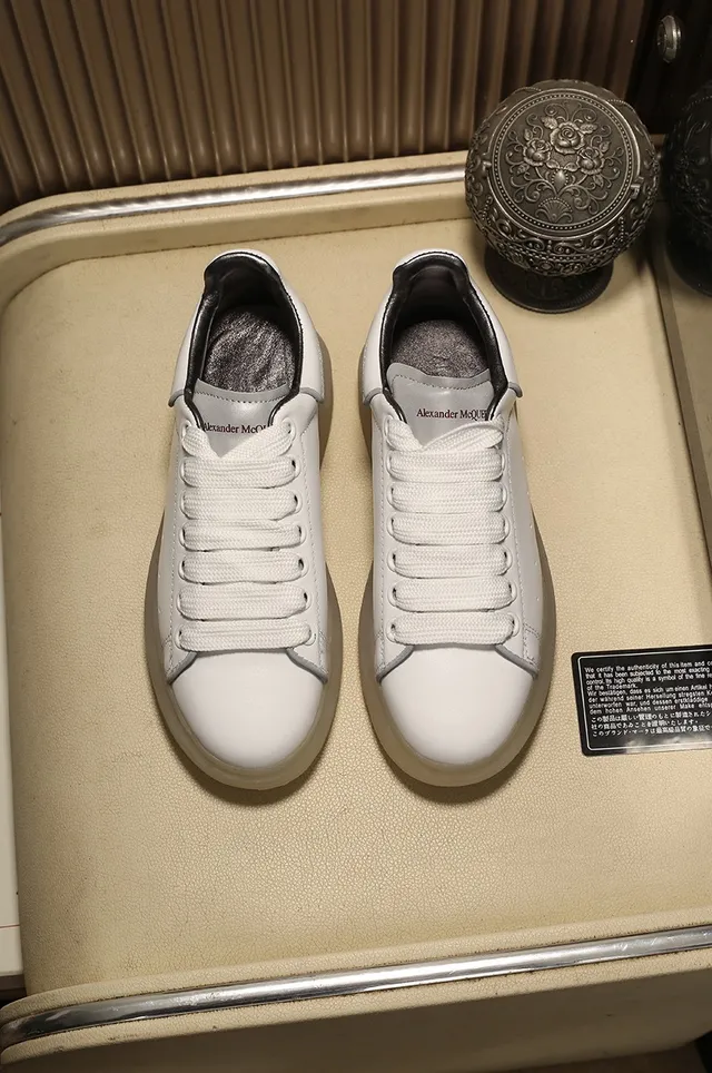 Alexander McQueen Oversized Sneaker White Translucent Sole Lifestyle Sneakers 8