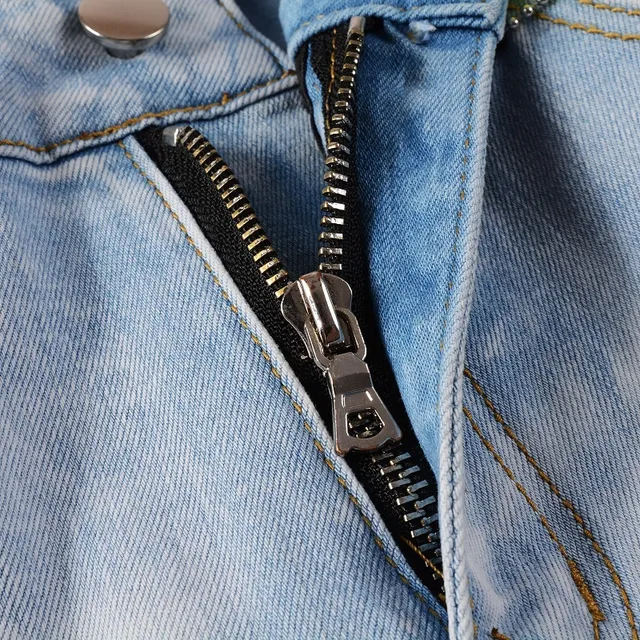 Amiri bleu distressed skinny fit jeans 9