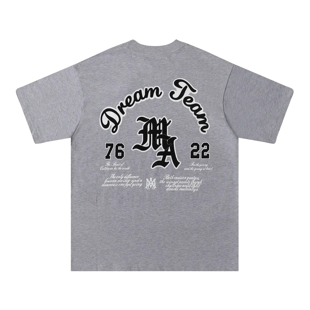 Amiri Dream Team Graphic Oversized T-Shirt 4