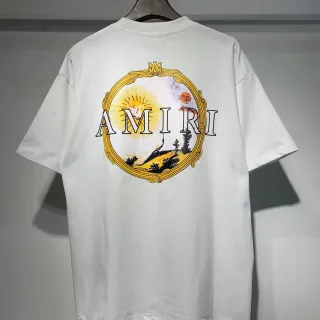 Amiri Graphic Print Ornate Frame T-Shirt