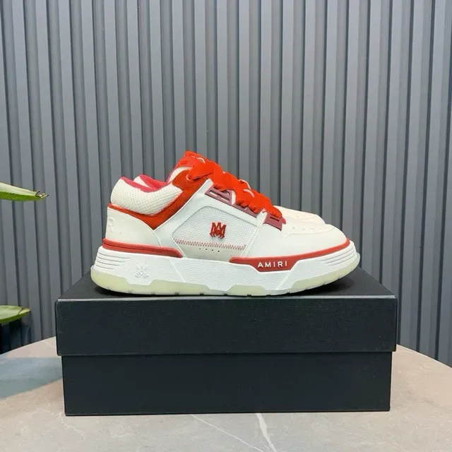 Amiri MA Court Blanco y Rojo Sneakers Lifestyle 2