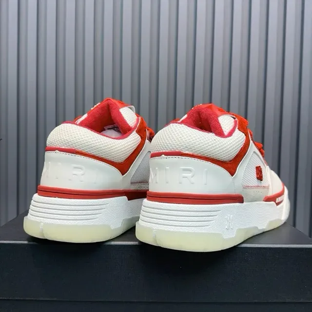 Amiri MA Court Blanco y Rojo Sneakers Lifestyle 5