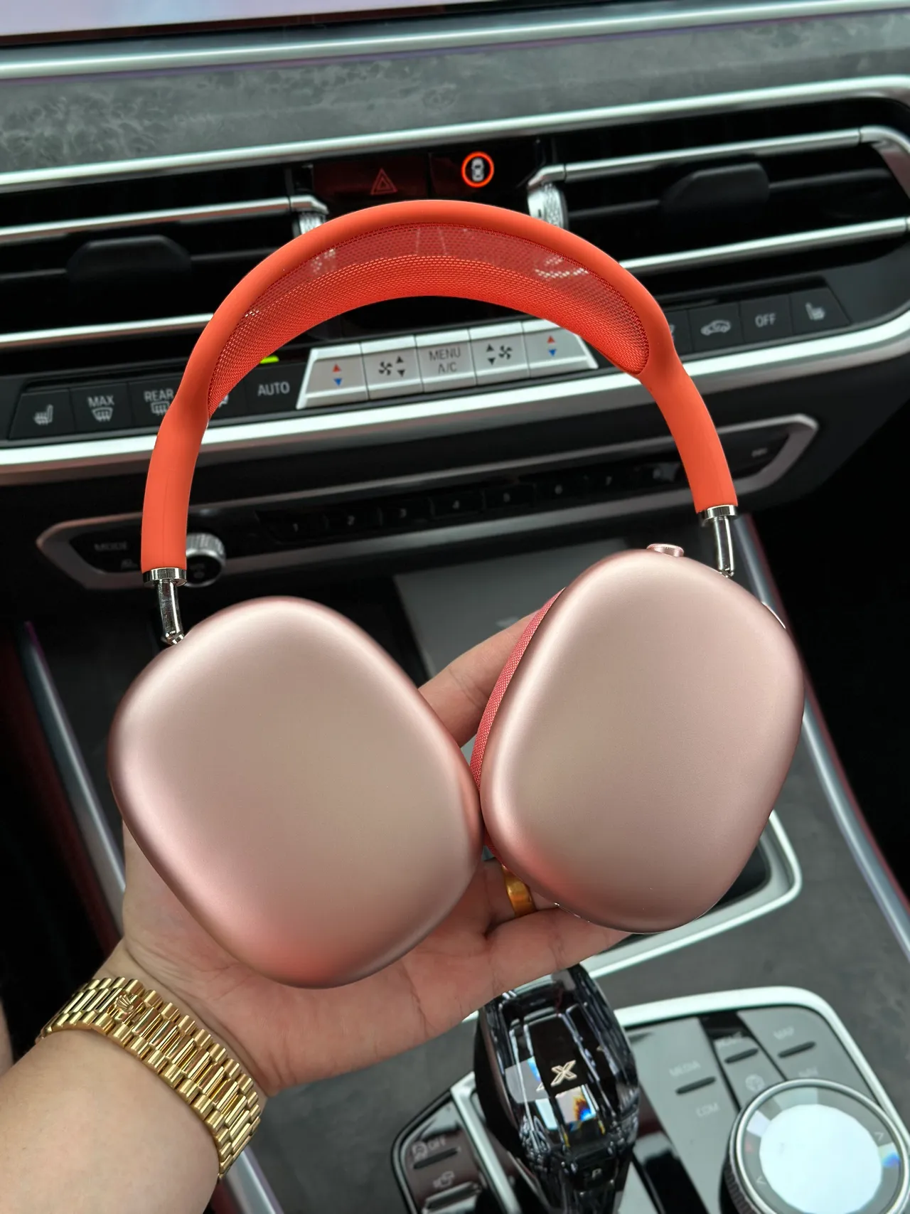 Apple AirPods Max naranja auriculares over-ear 4
